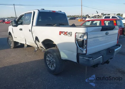 2021 Ford F-250 Xlt из США, поврежденный, VIN 1FT7W2BT0MED95239